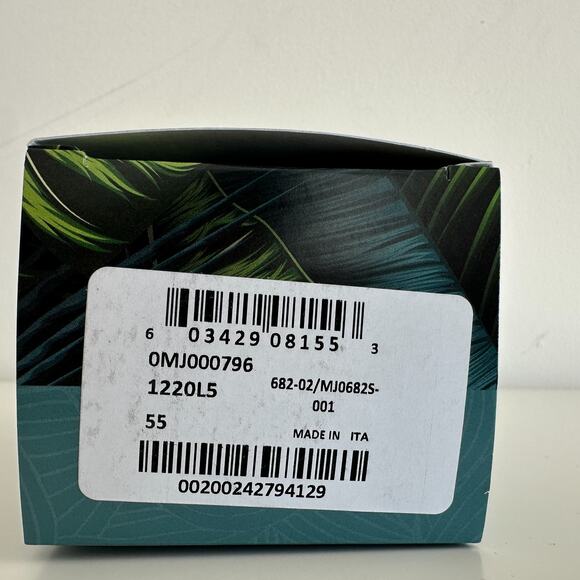 Maui Jim Maukele Sunglasses Black Gray Polarized MJ0682S-001 Made In Italy - Picture 10 of 10